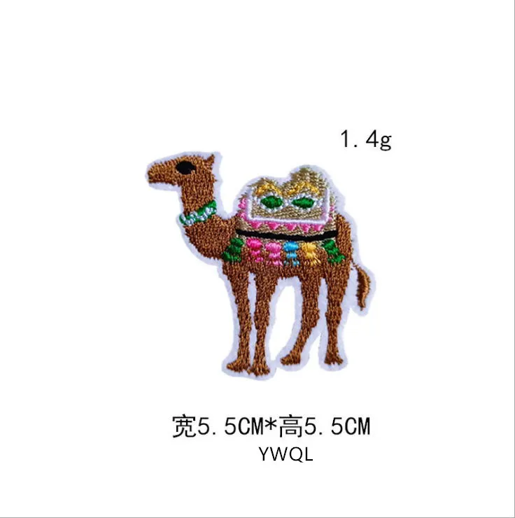 Новое прибытие 10 шт завод вышитые патч утюг на горный хрусталь джинсы Пальто