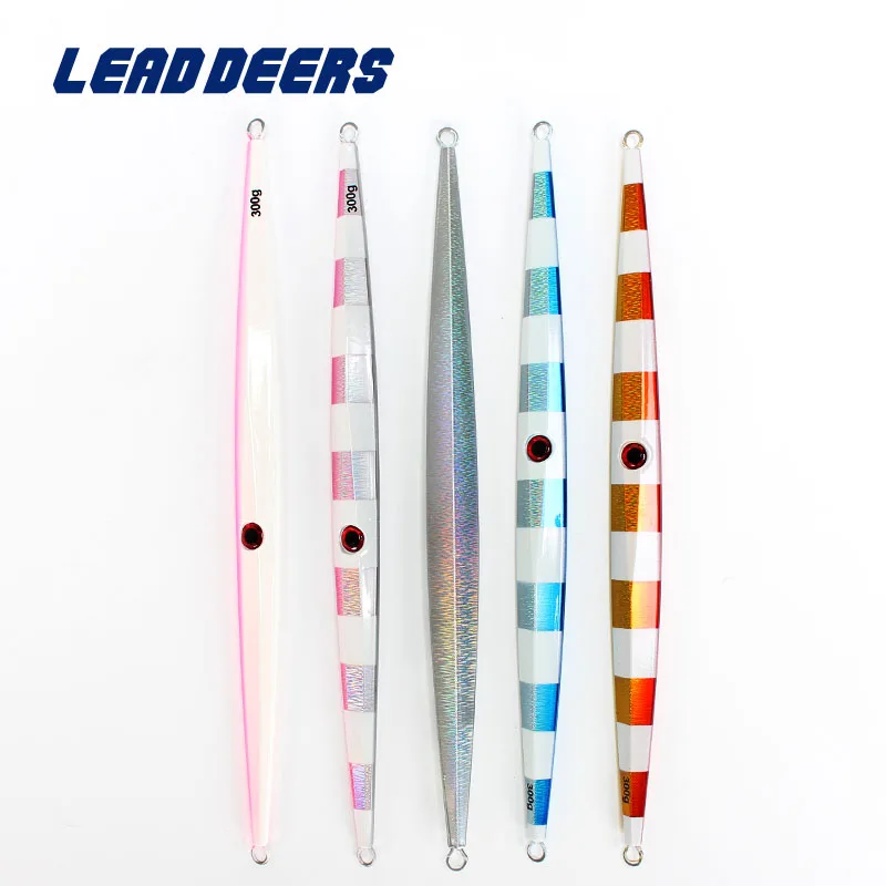 Leaddeers Deep Sea джиггинг металлическая джиг приманка рыболовные Джиги океанская