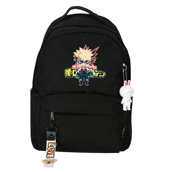 25 Аниме Мой герой Academy, мидория изуку Bakugou костюм кацуки для косплея Школьный Рюкзак Мультфильм походный рюкзак унисекс рюкзак Rugzak - Цвет: 25
