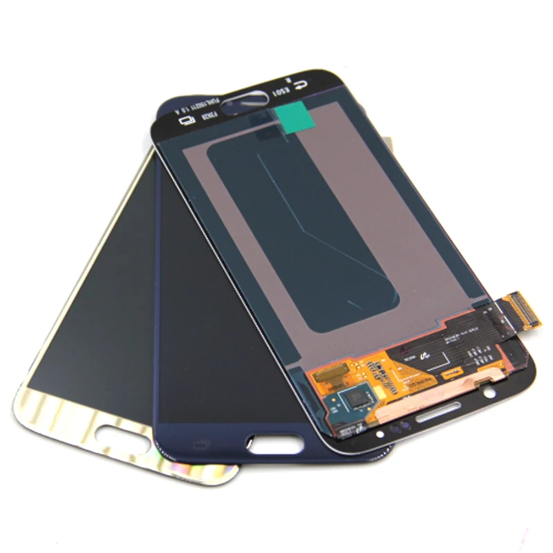 Дисплей для SAMSUNG Galaxy S6 G920 G920F сенсорный экран дигитайзер Замена ЖК черный белый