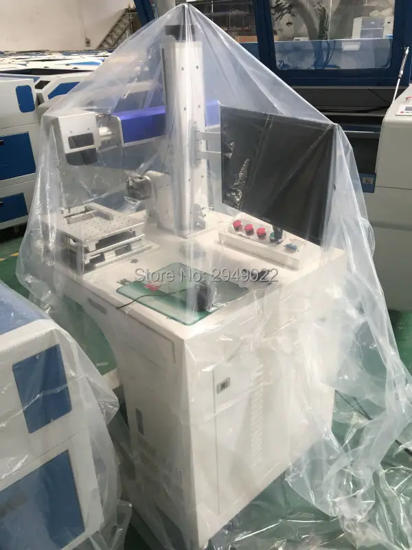 Two years warranty fiber laser marking machine/Pen Iphone knife ring jewellery plastic marker | Инструменты