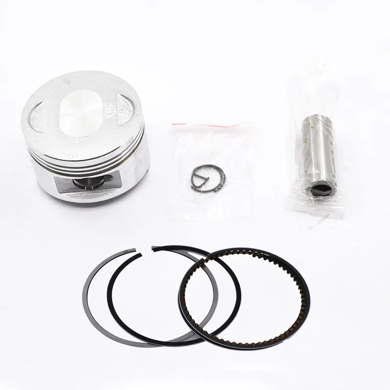 

Motorcycle 57.4mm Piston 15mm Pin Ring Gasket Set For Yamaha YBR125 Upgraded YBR150 YBR 150cc Modified Engine Spare Part