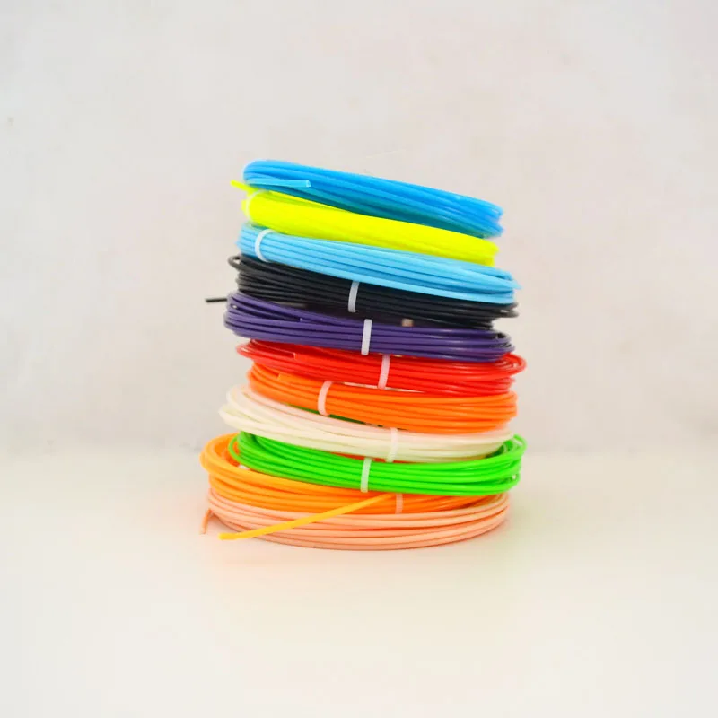 Нить 3D принтера 20 цветов ABS пластик 1 75 мм для Ручка doodler рисование и печать |