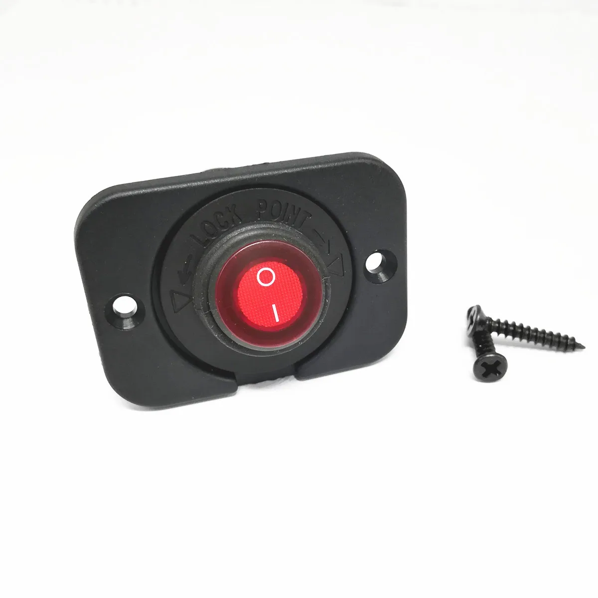 Водонепроницаемый круглый тумблер с переключателем SPST управление