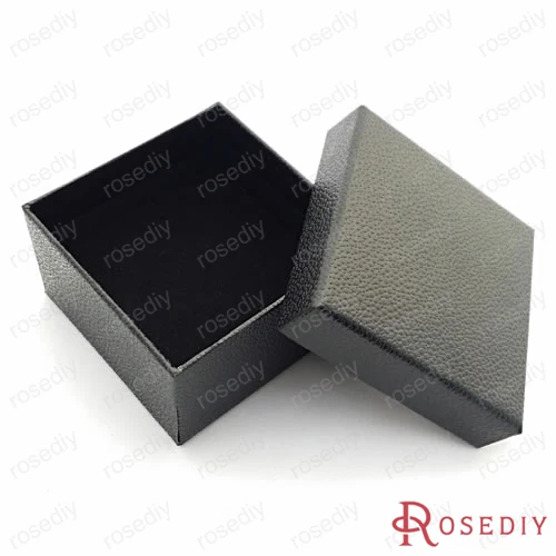 

Wholesale 8.5*8.5*5cm Black Square Paper Big Size Jewelry Packing Box for Bracelet and Wristwatch 1 piece(JM7007)