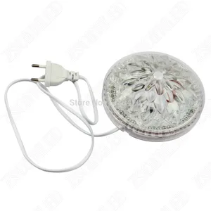 Новинка 2017, 8 Вт, вращающийся RGB мини-светильник в виде лотоса, 48 светодиодов, светодиодный сценический светильник в виде подсолнуха, Рождественский лазерный проектор, технические характеристики