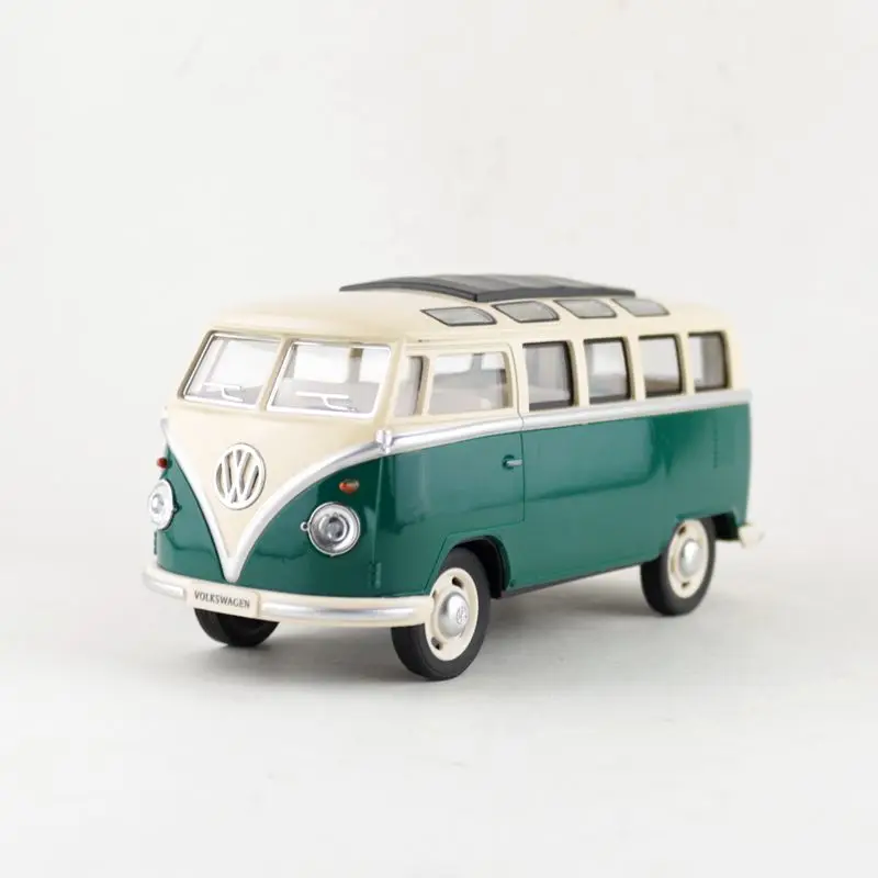 Классический 1:24 T1 автобус из металлического сплава Модель автомобиля 2 цвета