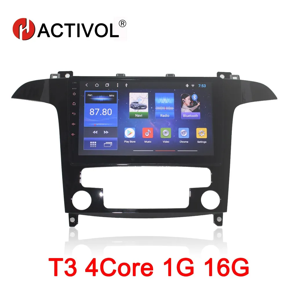 Автомагнитола Bway 9 &quotдля Ford S Max 2007 2008 android 7 1 dvd плеер с bluetooth GPS SWC Wi Fi Mirror link|car
