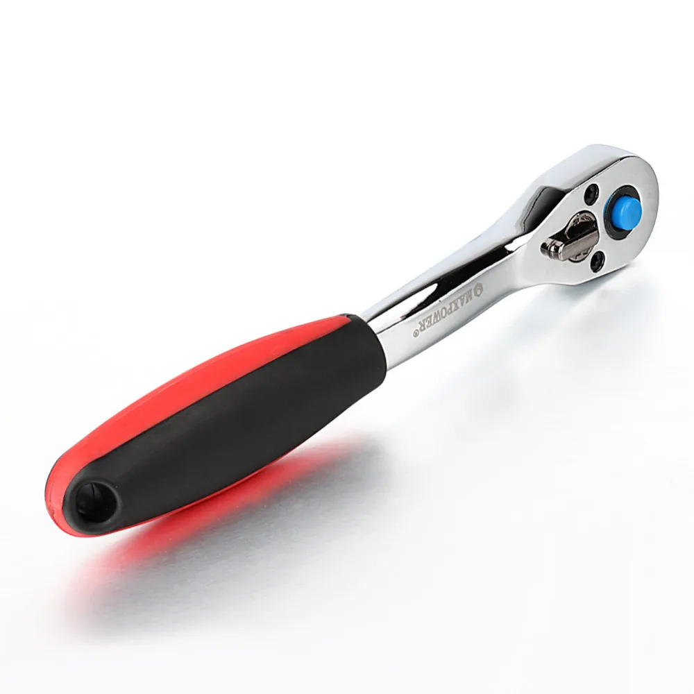 Maxpower 1 шт. 1/4 дюйма 3/8 дюйма 1/2 дюйма Трещоточный ключ с высоким крутящим моментом А типа гаечный ключ для гнезда CR-V быстросъемные ремонтные инструменты B4