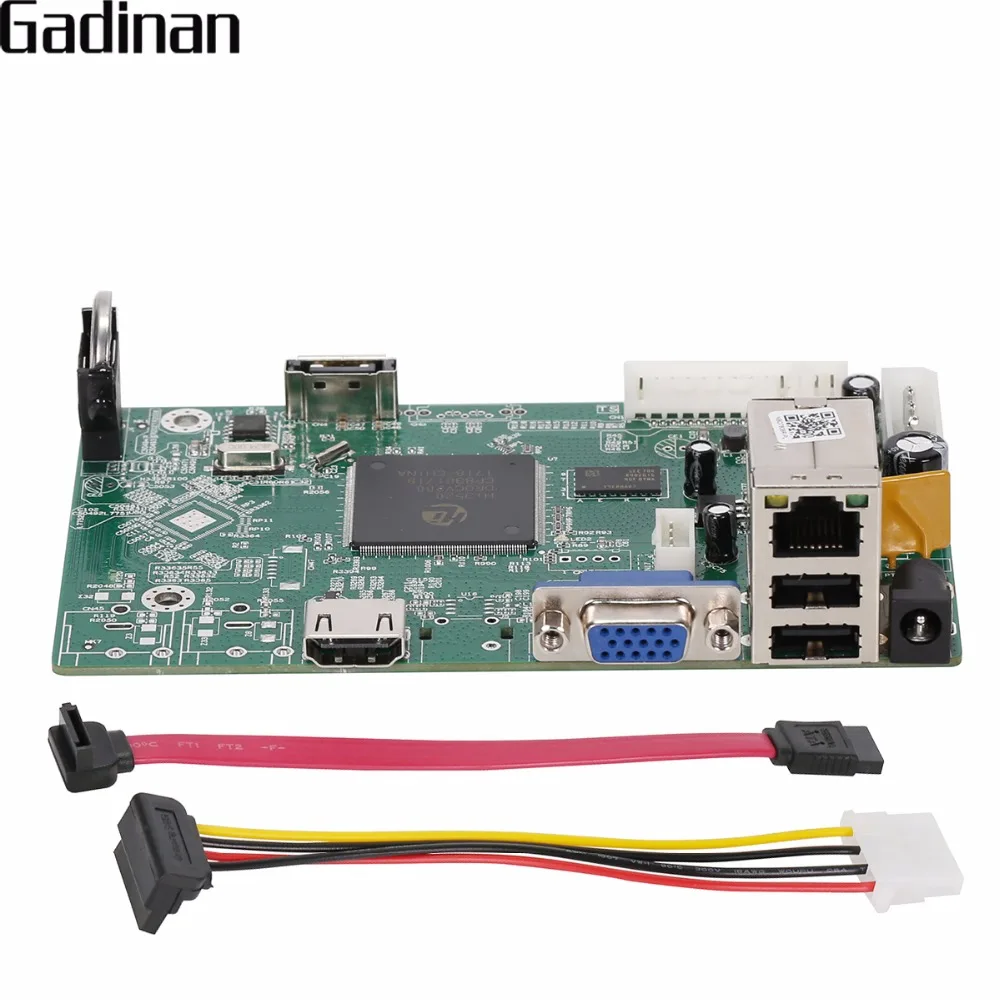 GADINAN 8CH 1080 P CCTV NVR основная плата HI3520D безопасность модуль P/12CH 960 XMEYE P2P ONVIF CMS облако
