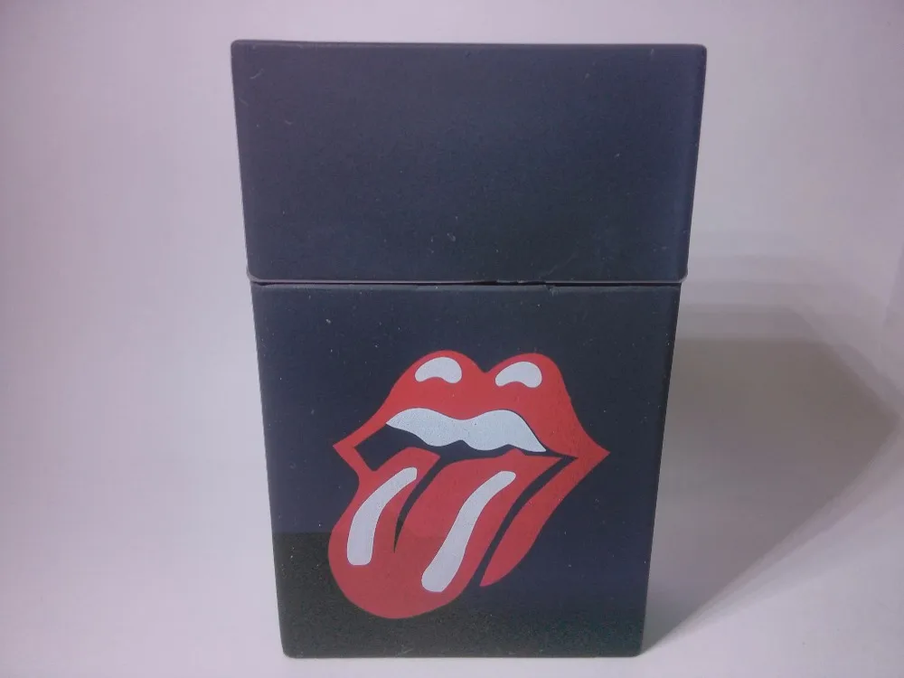 Креативный модный силиконовый чехол для сигарет с качающимися камнями