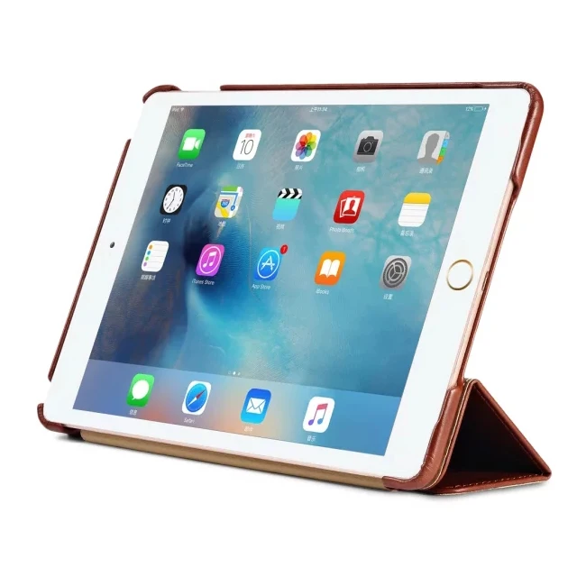 Icarer деловой ретро кожаный чехол для iPad Mini 4 Высокое качество Старая школа