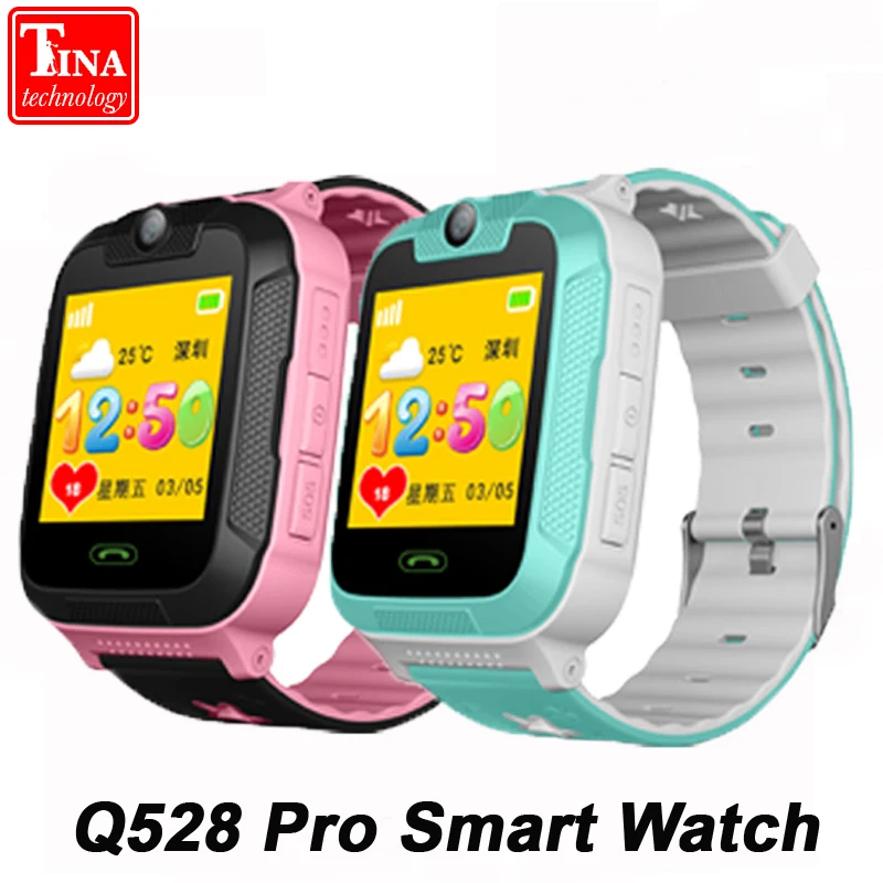 Детские Смарт-часы Q528 Pro 3G GPS-трекер GPS WiFi с трекером SOS для IOS Android | Электроника