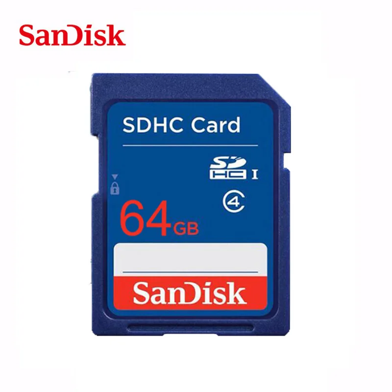 Оригинальная карта памяти SanDisk SD 32 ГБ 16 8 4 Гб C4 SDHC класс камеры sd Pass официальная
