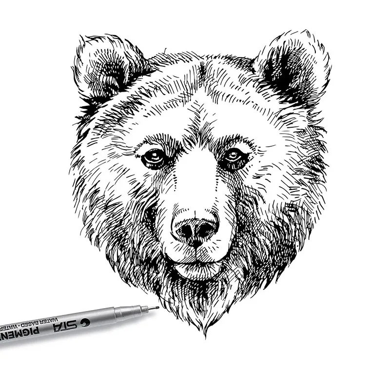 9 шт./компл. Sakura Pigma ручки micron, файнлайнер, набор кисть для эскиза чернила маркер для белой доски, цветные маркеры пигмент вкладыш для рисования товары для рукоделия
