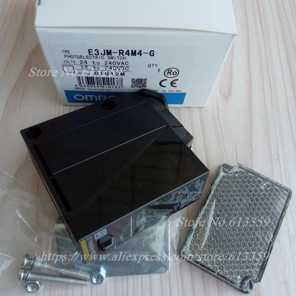 Фотоэлектрический датчик Omron 100% новый высокое качество E3JM-R4M4-G | Электронные
