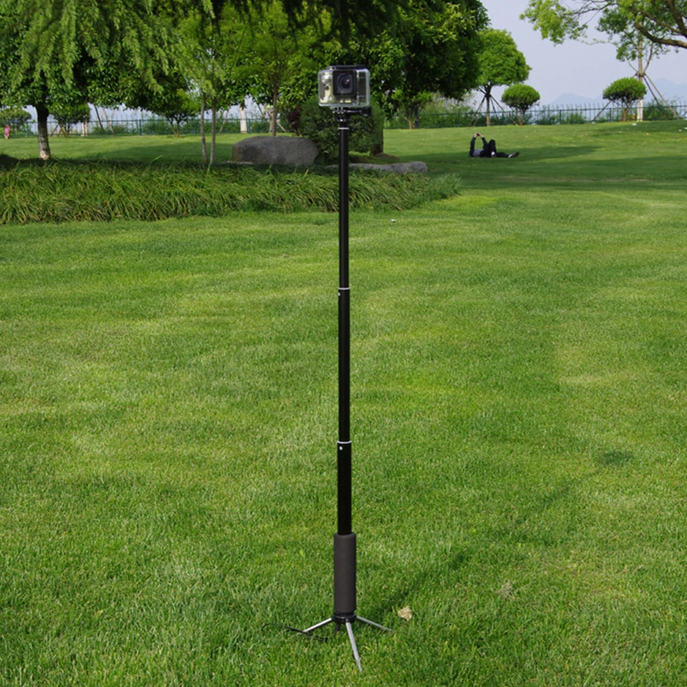 Водонепроницаемый металлический расширяемый штатив ручной селфи палка ABS +