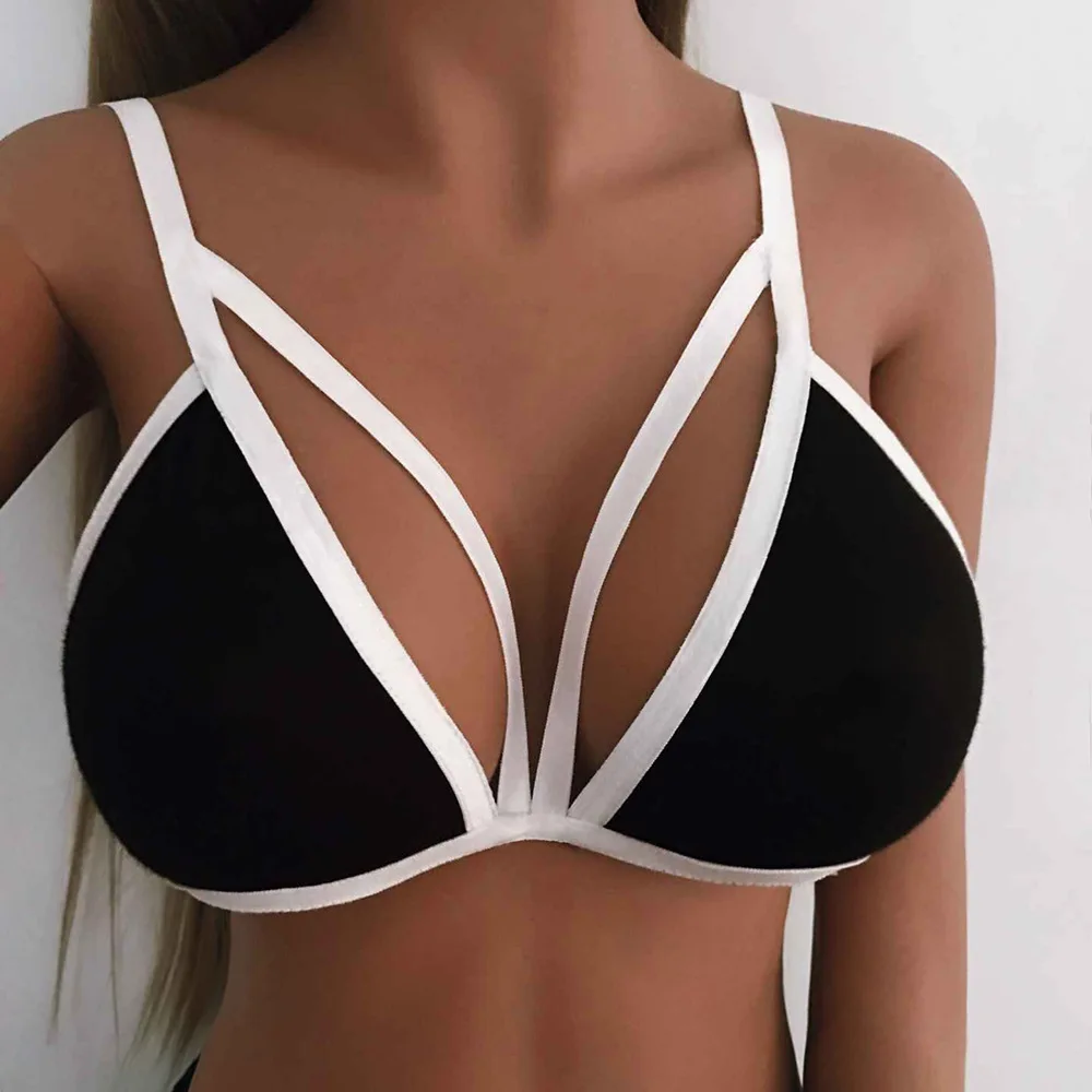 Комплект бикини 2018 Горячая Сексуальная Купание костюм для женщин Cross Strap