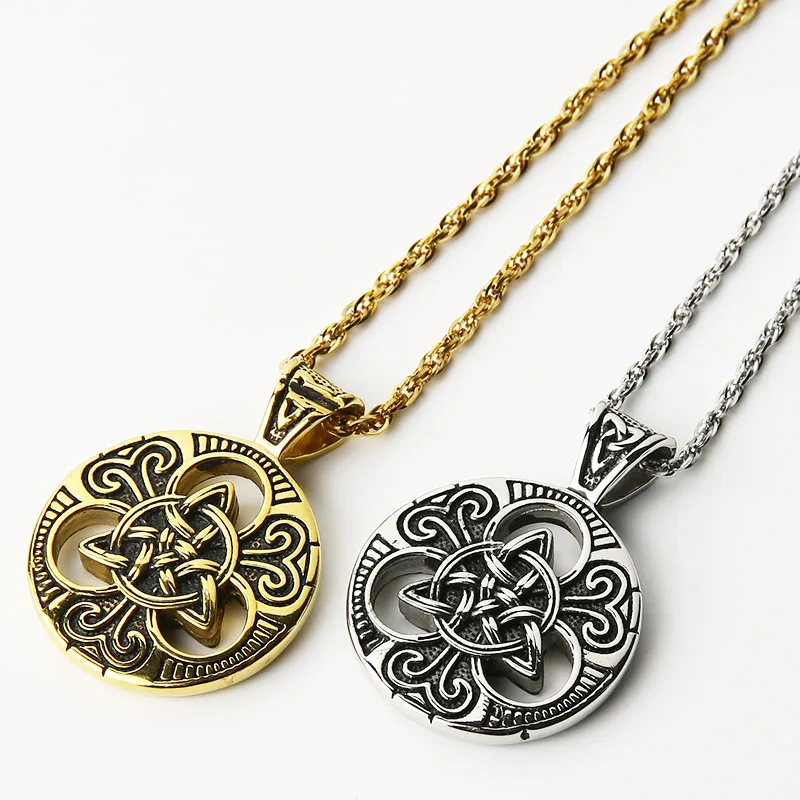 EdgLifU Чёрное Колье с кулоном из нержавеющей стали 23 дюйма|necklace stainless steel|stainless steelmens chokers |