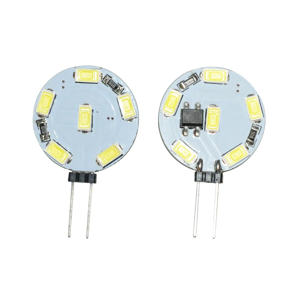 JYL 2 шт. 1 6 Вт двухсторонняя 260LM G4 12 SMD 5730 Светодиодная лампа морская точечная Лампа