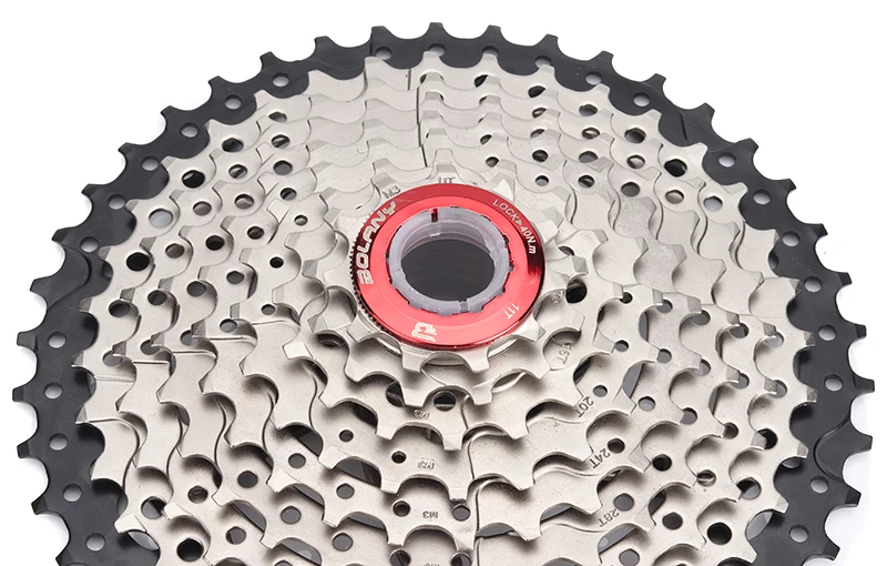 BOLANY MTB Cassete 9 Velocidad 11-42T Запчасти для горного велосипеда 9 скоростная кассета свободного хода велосипеда Совместимость
