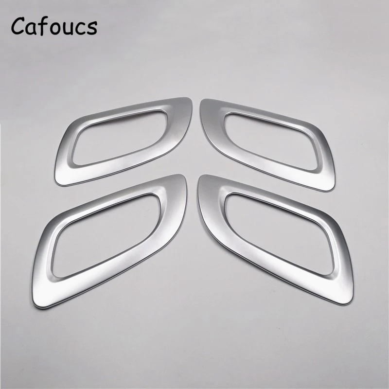 Cafoucs Серебристая фоторамка для Citroen C4 C4L 2010 2016 внутренняя отделка ручек|citroen c4