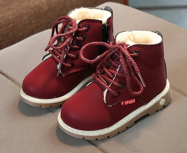 Детская мотоциклетная обувь Водонепроницаемые ботинки из искусственной кожи