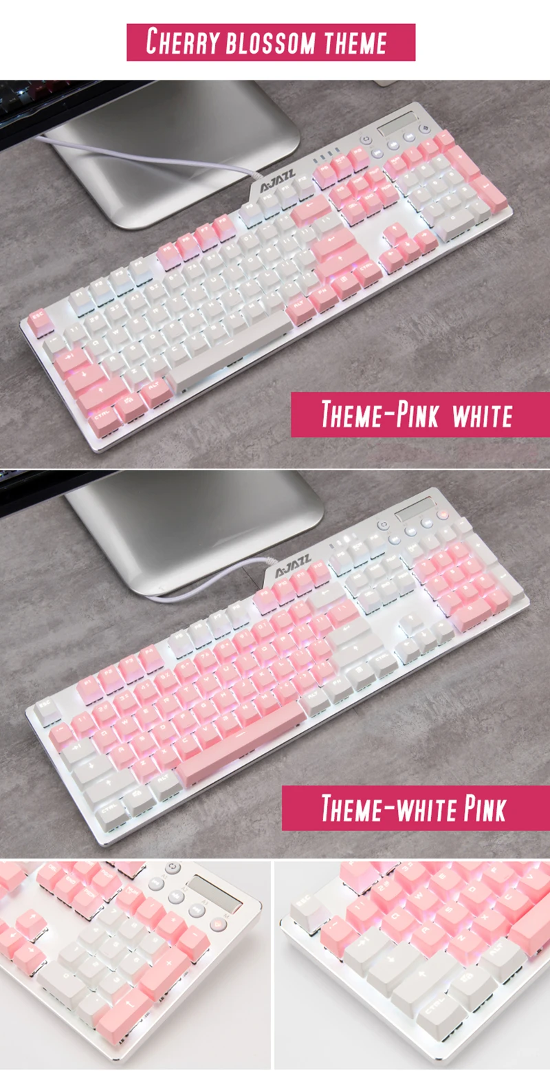 Русский/Английский Languag PBT клавишная крышка s Различные цвета для Cherry MX Механическая клавишная крышка переключатели 108 клавишная крышка s