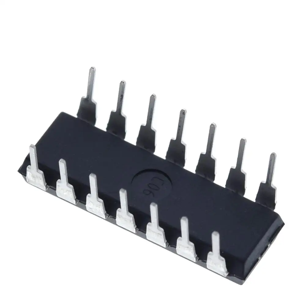 10 шт. CD4093BE DIP14 CD4093 DIP 4093 DIP-14 4093BE Новый и оригинальный IC | Электронные компоненты