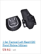 Оптическое волокно передний прицел/задний боевой Glock прицел V3 черный для Glock стандартные модели Тактический Охота отличные металлы
