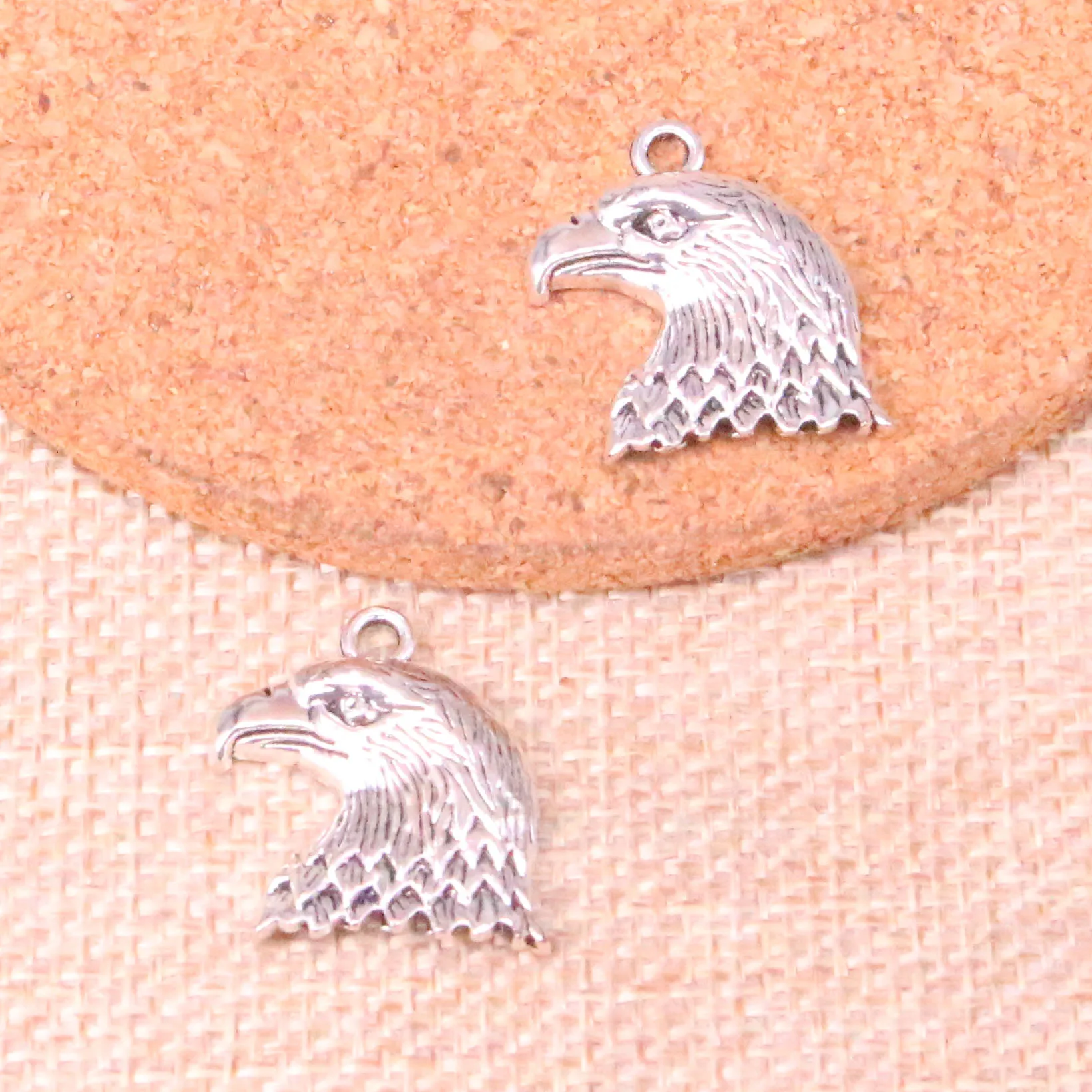 12 шт. металлические подвески для браслета и ожерелья 21 х19 мм