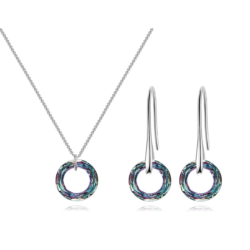 BAFFIN новые Необычные камни Круг Кристалл Ювелирные наборы кристаллы от Swarovski