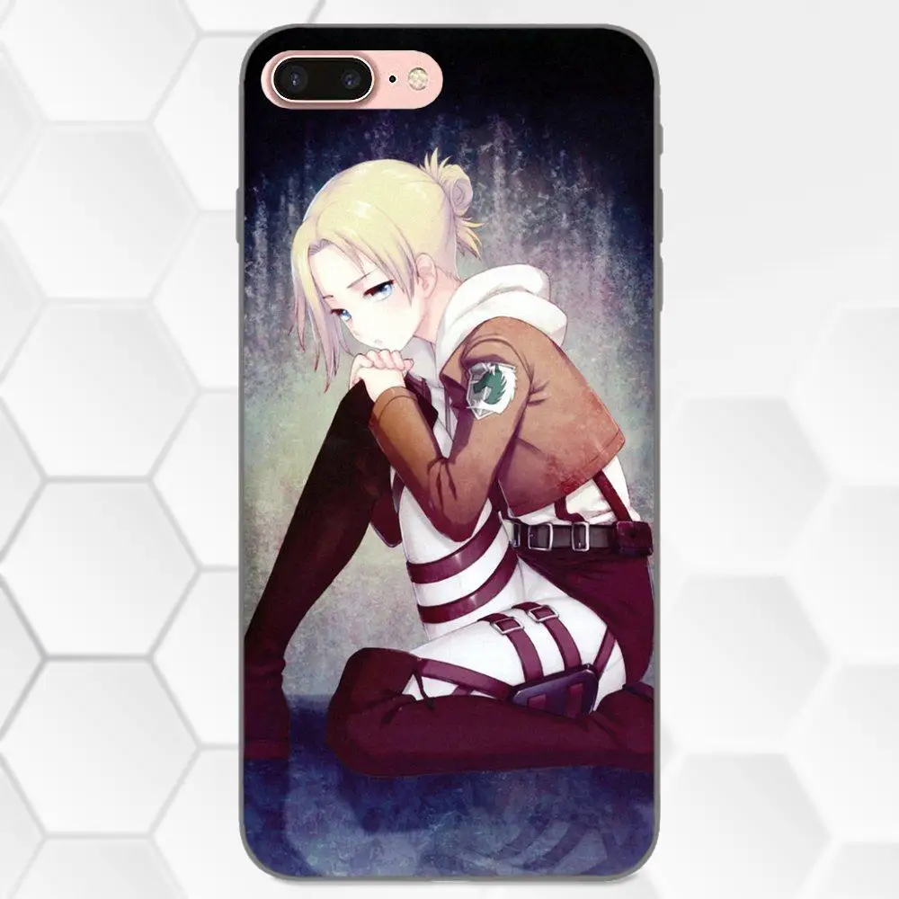 Мягкий чехол для телефона Shingeki No Kyojin Атака Титанов Xiaomi Redmi Note 2 3 4 4A 4X 5 5A 6 6A Plus Pro S2