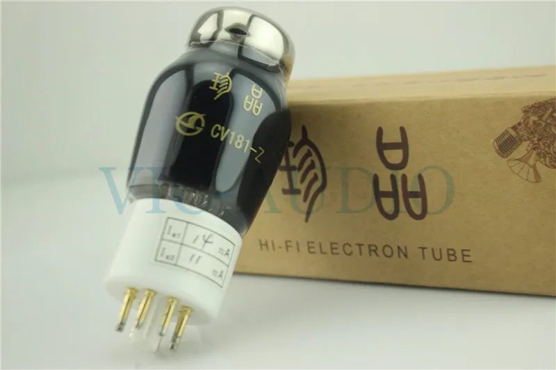 1 шт. новая SHUGUANG CV181 Z электронная трубка Hi Fi Замена 6N8P 6H8C 6SN7 8 контактов вакуумная
