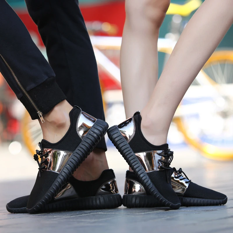 Модная женская повседневная обувь женские кроссовки для влюбленных chaussures femme