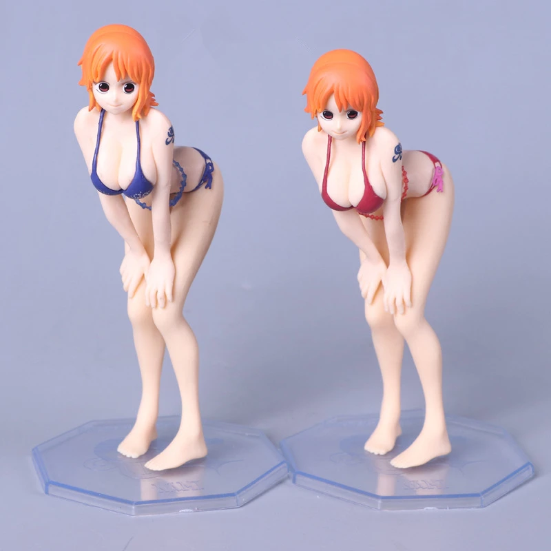 Аниме сексуальная фигурка One Piece Nami масштаб 1/8 разрисованное бикини Ver. Экшн
