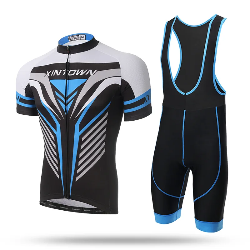

Q468 New 2017 cycling condole belt suit with short sleeves bicycle short-sleeved summer sling suit NEW Cycling Bib Shorts