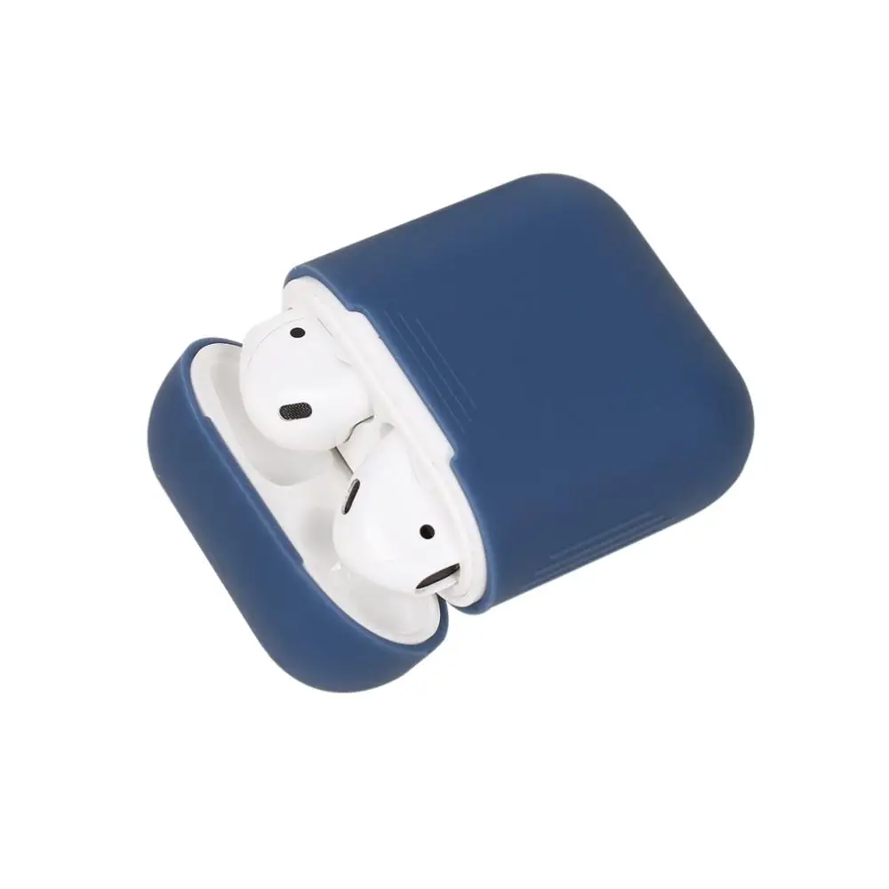 XBERSTAR для Apple AirPods Силиконовый Чехол ударопрочный защитный чехол для AirPods настоящий беспроводной чехол для наушников s