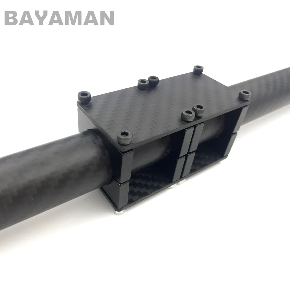 1 набор соединительных деталей из углеродистой трубки вертикальный