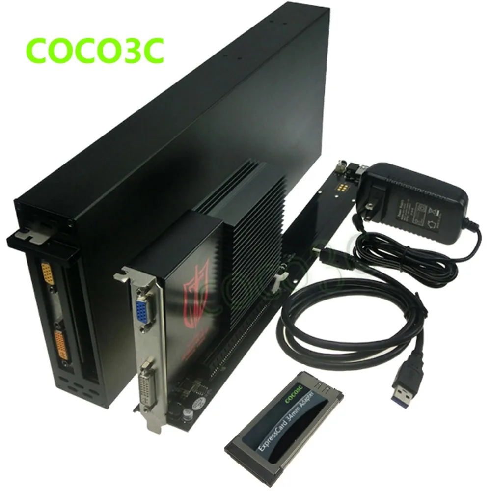 Ноутбук ExpressCard 34 до 2 pci-e 16x Слоты адаптер Riser Card Express 54 PCI звук Network Graphics карты |