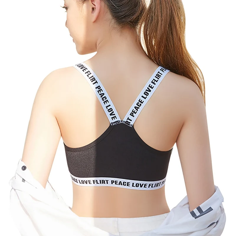 Fashion Sexy Women Crop Top Cropped Padded Bra Tank Tops Vest Fitness Stretch Women's Tanks Cross Back Bras | Женская одежда