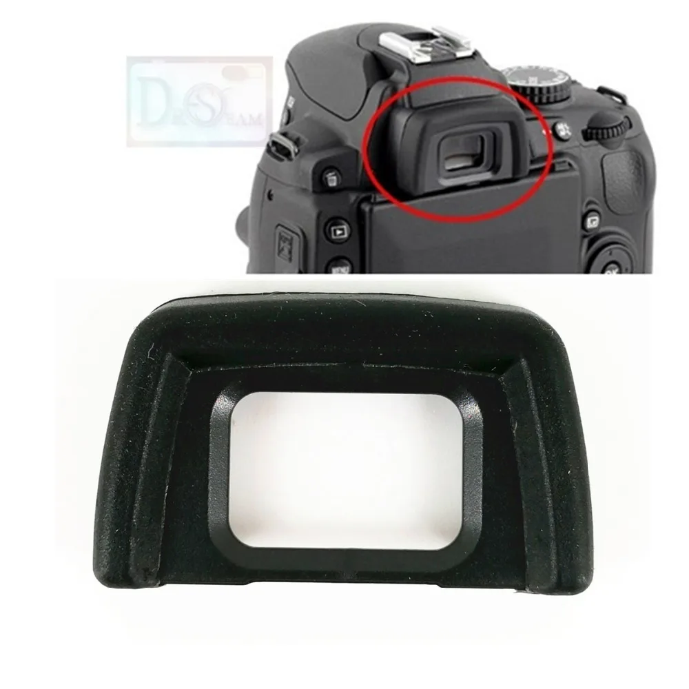Резиновый окуляр видоискателя DK24, замена DK-24 для Nikon D5000 PB420