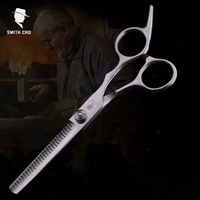 smith chu high quality hairdressing scissors 6 inch 4cr13mov professional salon barbers thinning scissors hair scissors set
