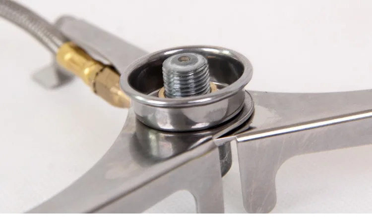 Портативный адаптер для наружной печи кемпинга однокомпонентный газовой плиты с