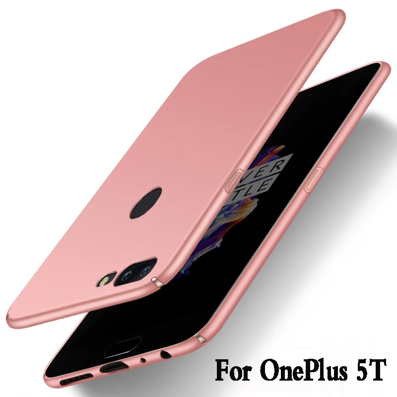 KBUBYT Роскошный чехол для oneplus 5t Высокое качество матовая задняя крышка A5010 360