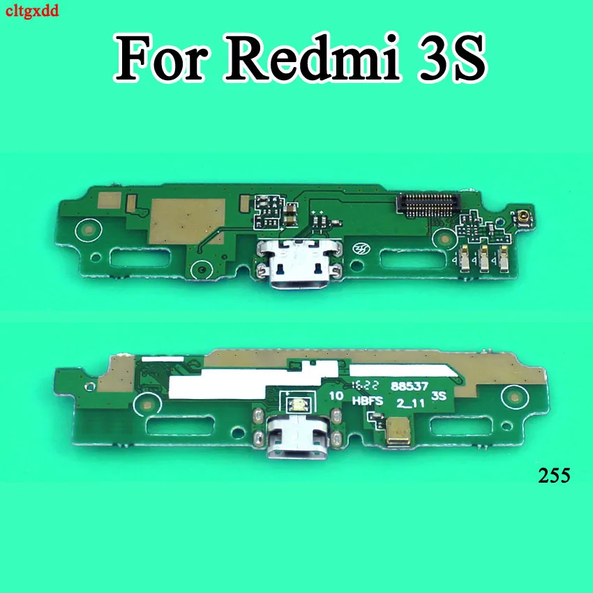Redmi 3S Микрофон модуль+ USB плата с зарядным портом гибкий кабель Разъем для Xiaomi Redmi 1 2 3 3S 4PRO 4A 4X 5A 6A Plus Замена - Цвет: Redmi 3S