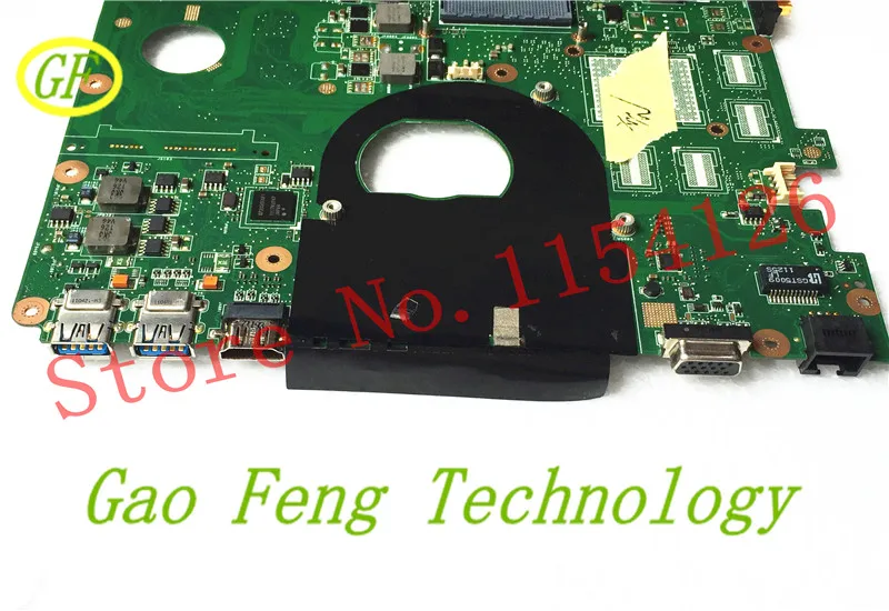 Материнская плата для ноутбука ASUS A17 08N1 0P11J00 69N0XVM50A01 DDR3 Встроенная 100% ТЕСТ ОК|motherboard