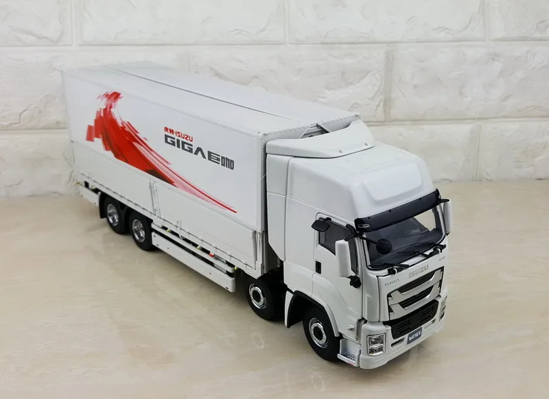 Изысканный сплав модель подарок 1:32 ISUZU GIGA 4X2 Ван Экспресс контейнеровоз автомобилей литья под давлением игрушка модель для коллекции, украшения