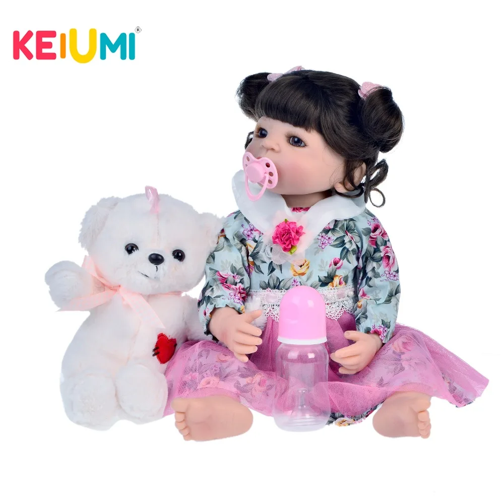 Кукла реборн KEIUMI Реалистичная кукла младенец силиконовая игрушка сделай сам