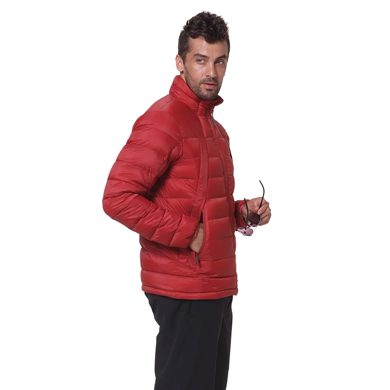 2022 New Men Ultralight Down Jacket Winter Down Coat Puffer Jacket Brand Mens Winter Jacket Coats Mens Clothing Free Shipping